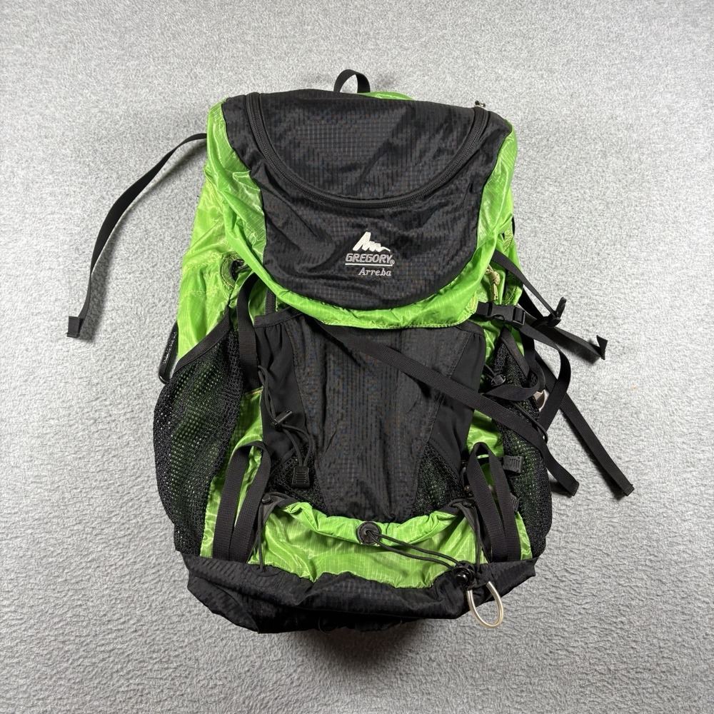 Gregory Arreba Backpack Womens Lime Green Black Technical Hiking Outdoors